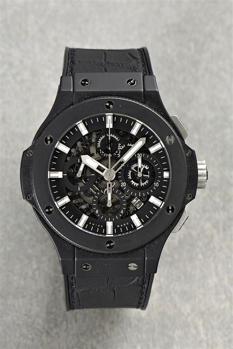 hublot big bang chronograph black|Hublot big bang geneve collection.